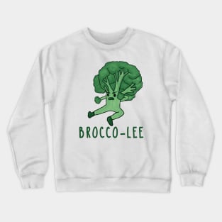 Brocco-lee | funny broccoli pun. Crewneck Sweatshirt